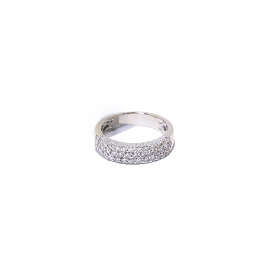 Anillo De Diamantes Naturales
