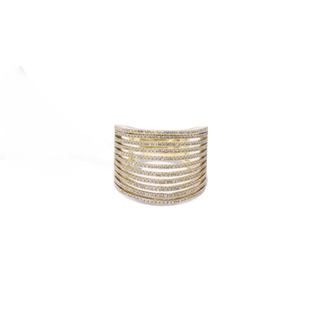Anillo de Diamantes Naturales